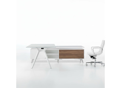 Corner desk Italian desk furniture Frezza computer furniture table