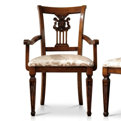Design Upholstered Solid Wood Chair Chairs Seat Back Office Dining Room Luxury New