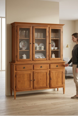 Regal Art Style Designer Sideboard Side Low Board Cabinet Living Room New