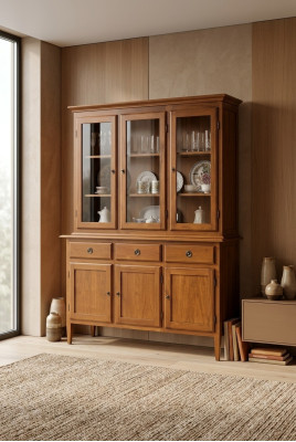 Regal Art Style Designer Sideboard Side Low Board Cabinet Living Room New