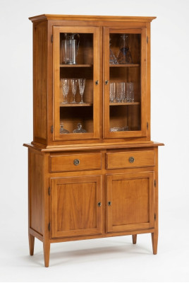 Arrange glass cabinets, new classic cupboard, sideboard cupboard, shelf, display cabinet.