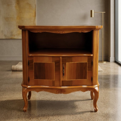rtv Design Sideboard TV Lowboard TV Luxury Cabinet Wood Brown Furniture New