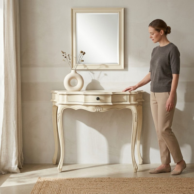 White console table console wooden console telephone table hallway wall table new