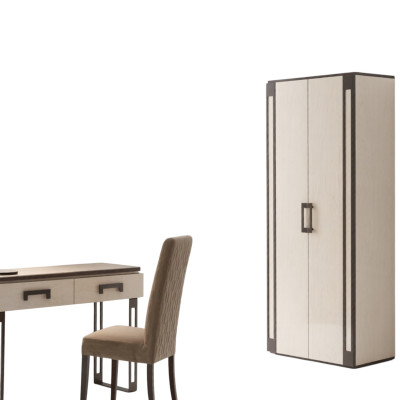Wardrobe Bedroom Wood Cabinet Modern Style Cabinets Multi-Purpose Shelf
