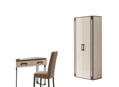 Wardrobe Bedroom Wood Cabinet Modern Style Cabinets Multi-Purpose Shelf