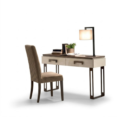 Designer desk chair office set Italian furniture secretary armchair 2-piece.