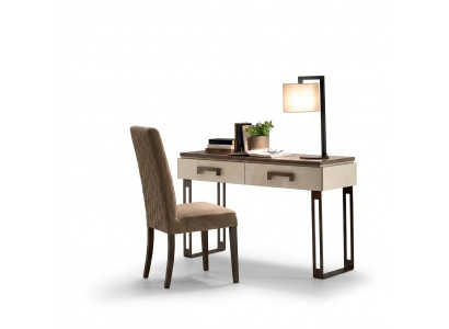 Designer desk chair office set Italian furniture secretary armchair 2-piece.