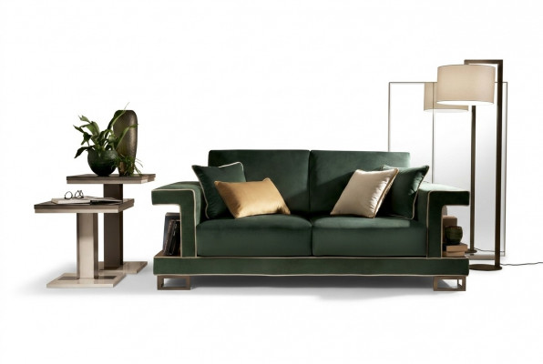 Luxury Sofa 2-Seater Furniture Design Upholstery Textile Sofas Couches New Double Sofa