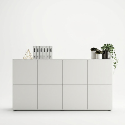 Dresser Sideboard Sideboard Highboard Dresser White Cabinet Living Room Wood New