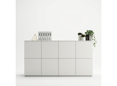 Dresser Sideboard Sideboard Highboard Dresser White Cabinet Living Room Wood New