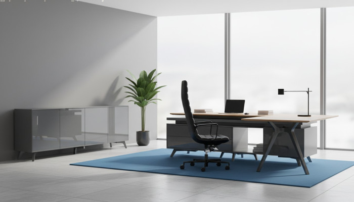 Design desk Italian furniture setup computer furniture table Frezza