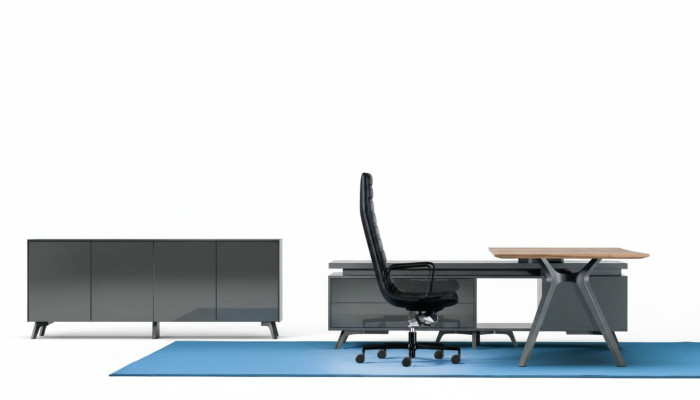 Design desk Italian furniture setup computer furniture table Frezza