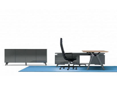 Design desk Italian furniture setup computer furniture table Frezza