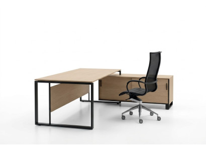 Corner desk computer office desk shelf desk table office furniture Frezza.