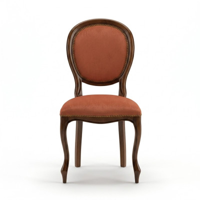 Chair Brown Design Living Room Dining Room Wood Chairs Upholstery Armchair Furniture New