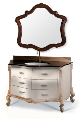 Design bath bathroom furniture 2-piece set suite cabinet sink lighting