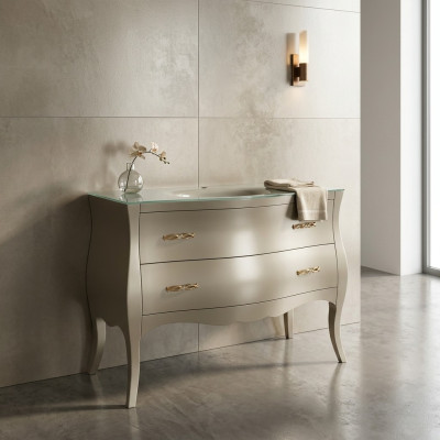 Washbasin Classic Cabinet Sink Italian Bathroom Vanity Cabinet