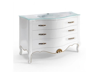 Washstand Classic Cabinet Washbasin Cabinet Italian Bathroom
