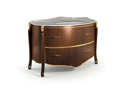 Classic washbasin cabinet sink base cabinet Italian bathroom