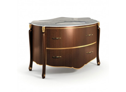 Classic washbasin cabinet sink base cabinet Italian bathroom