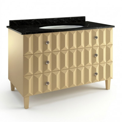 Sink washstand classic cabinet Italian bathroom vanity unit