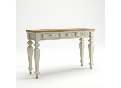Designer console dressing table cosmetics table mirror dresser vanity tables 2-piece set.