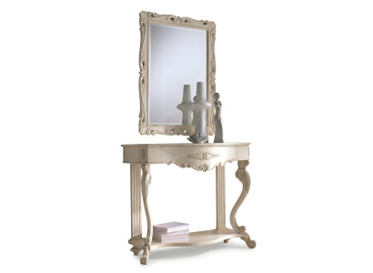 Tables consoles table side bedroom wood mirror + console table dressers