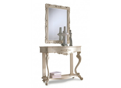 Tables consoles table side bedroom wood mirror + console table dressers