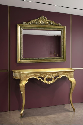 Console dresser, wall table, classic console, console table with mirror, luxury