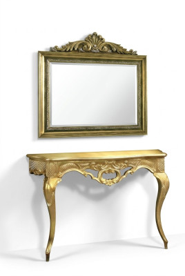 Console dresser, wall table, classic console, console table with mirror, luxury