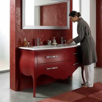 Bathroom furniture base cabinet bathroom cabinet red 175cm cabinet bathroom furniture hanging bathroom new