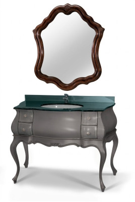 Under-cabinet mirror tables table consoles secretary mirror baroque new