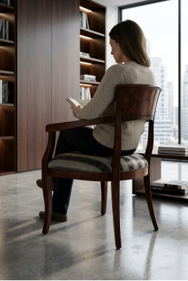 Chair with armrest dining chair wood new dining chairs design armchair déco