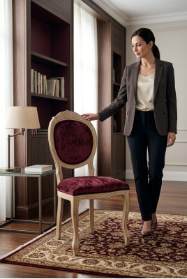 Dining room wood furniture chairs luxury design upholstered chair chairs seat office furniture