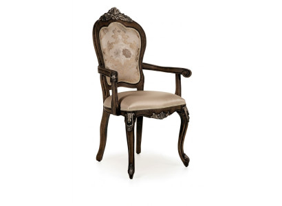 Armchair Wood Upholstered Classic Dining Room Furniture Wood Chair Chairs Armchair Furniture