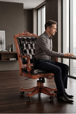 Office furniture seating swivel chairs executive chairs armchair chair office swivel chair leather new