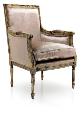 Upholstery TV Textile Wood 1 Seater Design Lounge Club Relax Armchair Chair