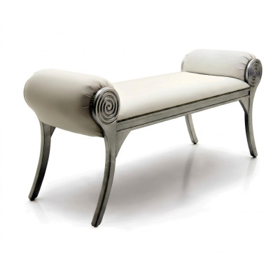 Seat stool ottoman textile seat new footstool round stool upholstered stool