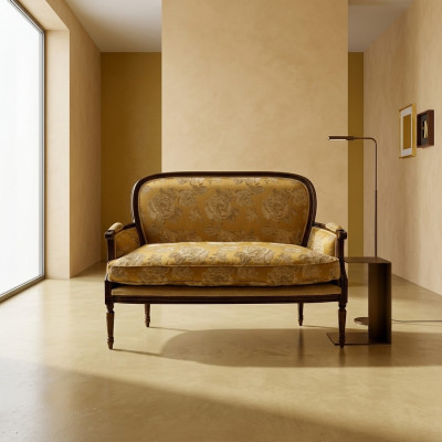 Sofa 2 seater design sofas upholstery couches textile relax classic two-seater new