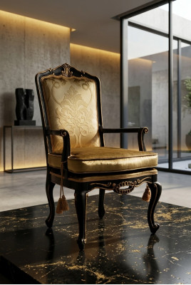 Chairs living room dining room armchair upholstered chair armrest throne armchair chair