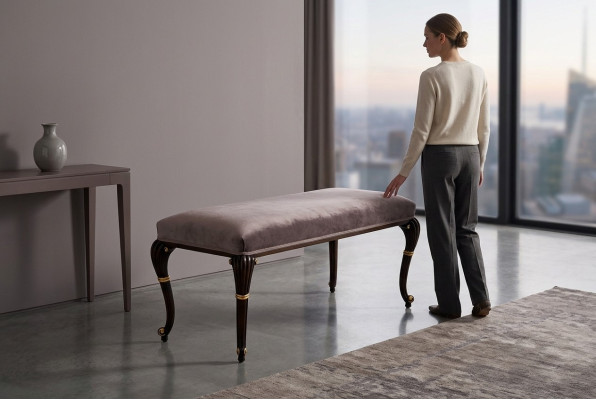 Footstool Ottoman Furniture Stool Ottoman Stool Sofa Pouf Upholstered Side Stool