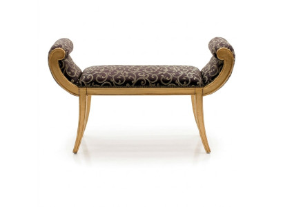 Ottoman Upholstered Footstool Furniture Living Seating Benches Seat Textile Classic