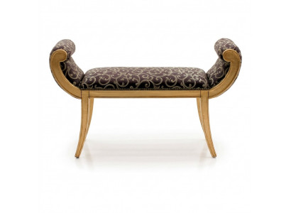 Ottoman Upholstered Footstool Furniture Living Seating Benches Seat Textile Classic