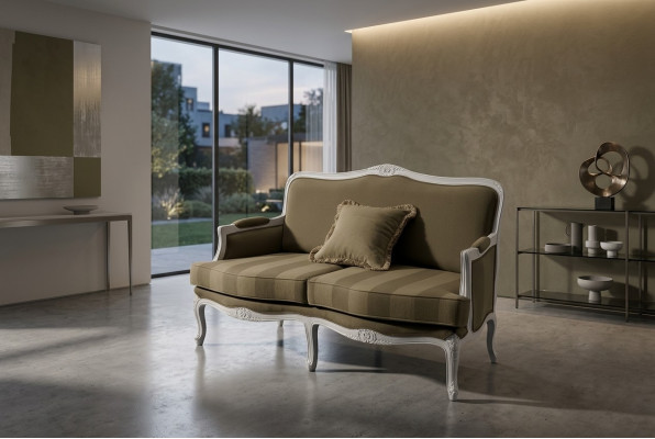 Design upholstery textile sofas couches new double sofa luxury sofa 2-seater furniture