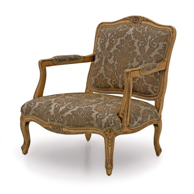 Classic Furniture Luxury 1-Seater Sofa New Armchair Sofas Couch Classic Textile
