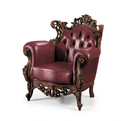 Armchair 90 x 82 cm Couch Upholstery Designer Leather 1 Seater Upholstery Seat Couches New
