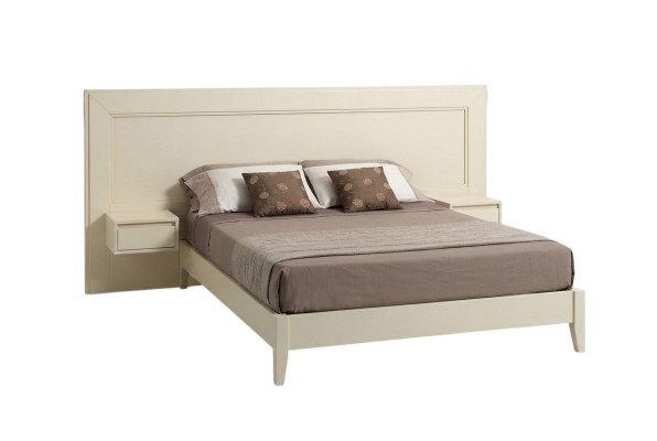 Modern Luxury Furniture 4-piece Set Hotel Equipment 2x Beds + Nightstand