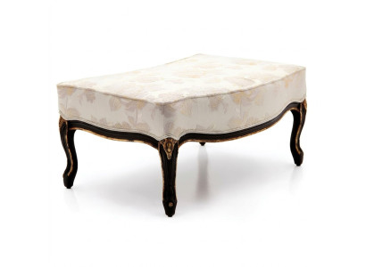 Design stool footstool seat upholstered bench upholstered seat fabric wood style