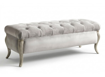 Chesterfield Design Ottoman Oval Pouf Footstool Furniture Upholstered Stool Seat Stool
