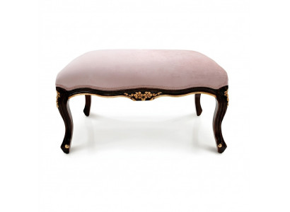 Ottoman Chaise Lounge Bench Textile Designer Stool Footstool Side Stool